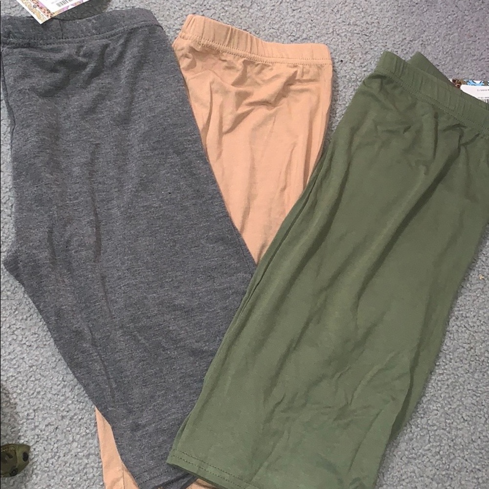 Green Biker Shorts NWT